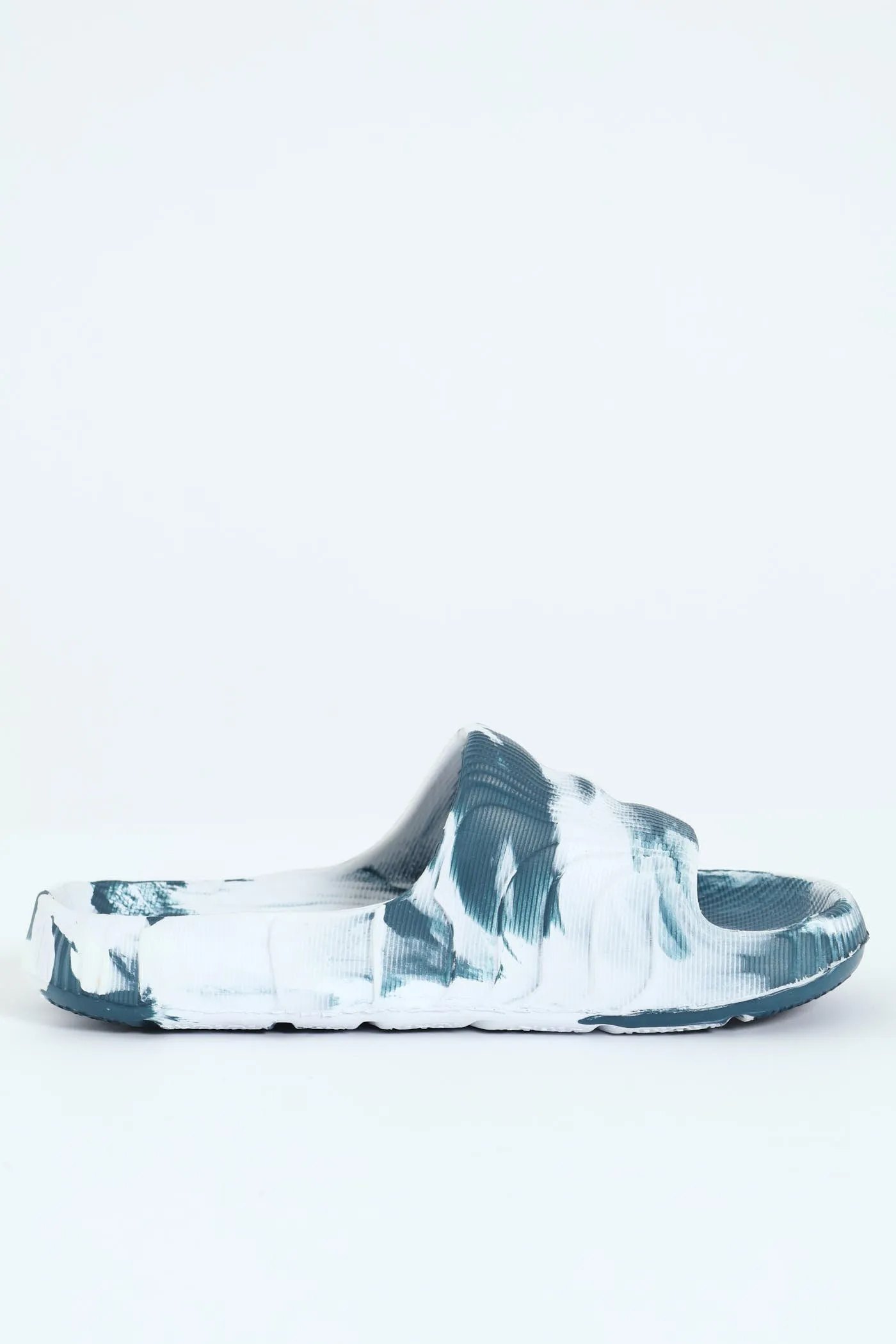 Boys 3D Moulded Slide - Teal