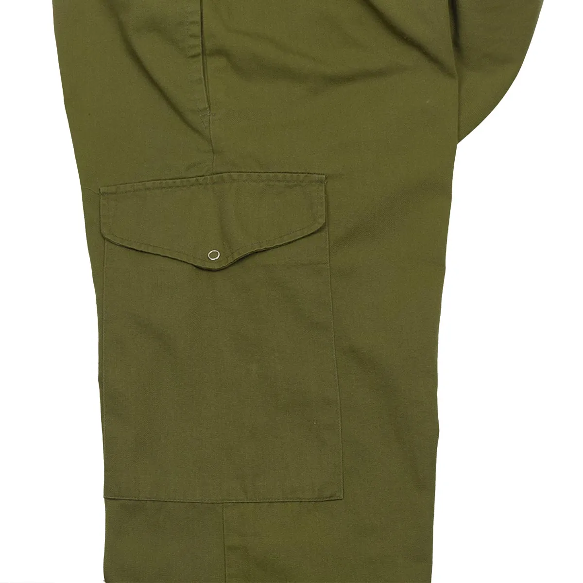 British Army Coveralls Olive Green Press Stud Closure - Grade 1