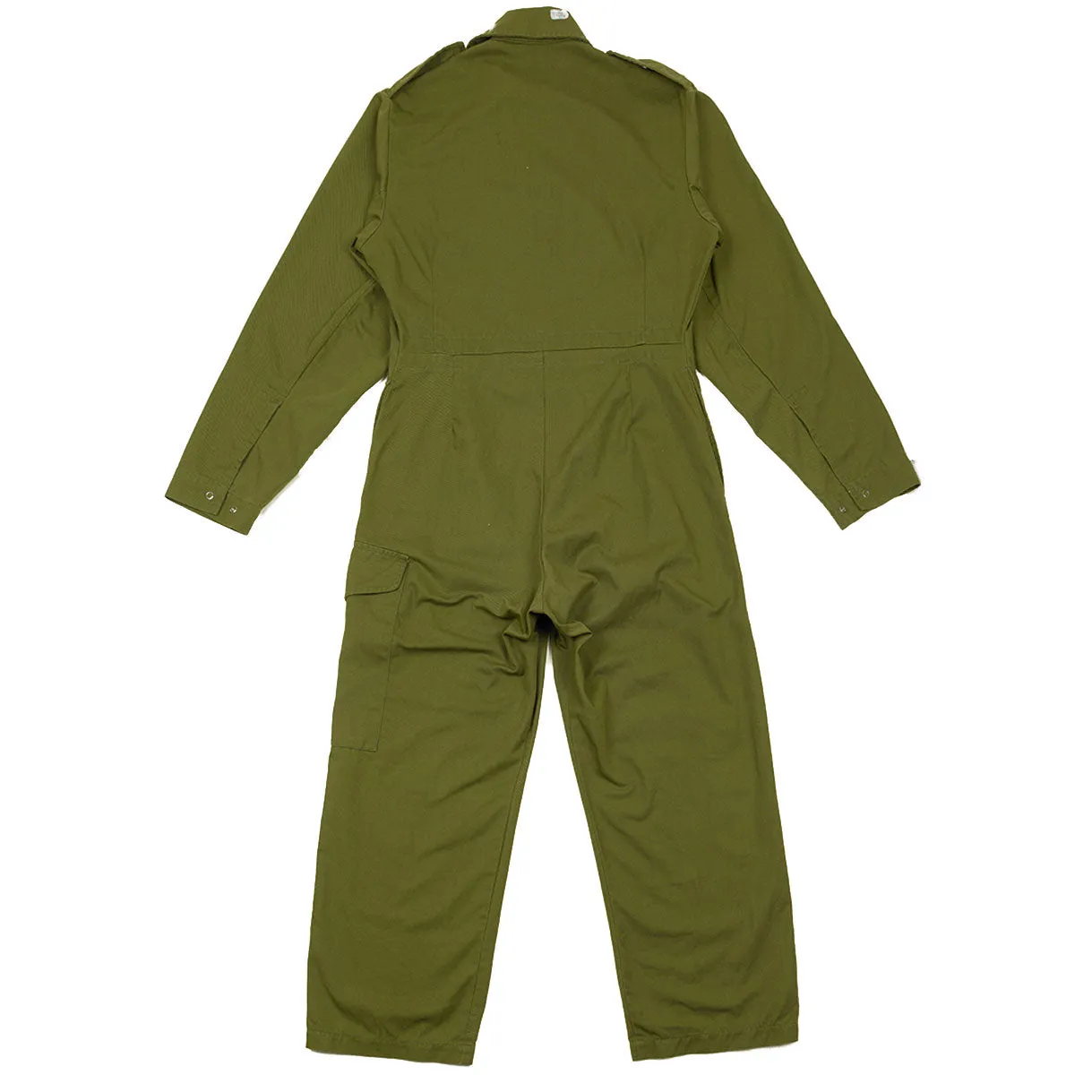 British Army Coveralls Olive Green Press Stud Closure - Grade 1