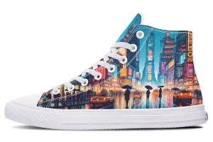 Busy Square Rain High Tops