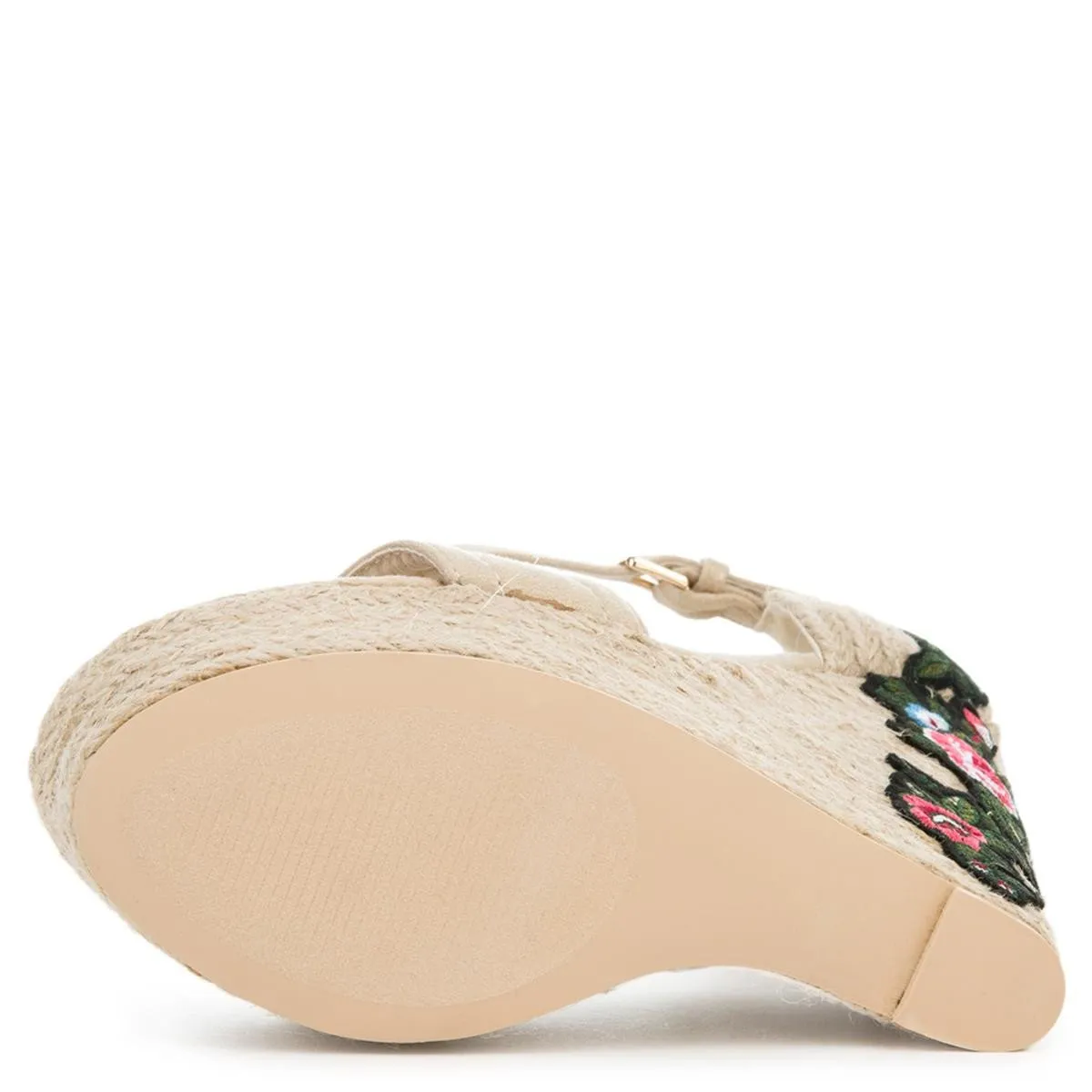 Cape Robbin Zelda-8 Nude Espadrille Wedge Nude