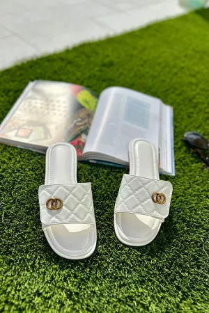 Carie Quilted Sandals