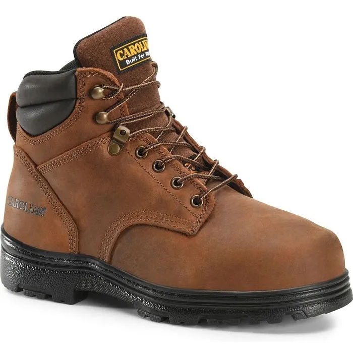 Carolina Men's Foreman 6" Steel Toe Waterproof Metguard Work Boot -Brown- CA3527
