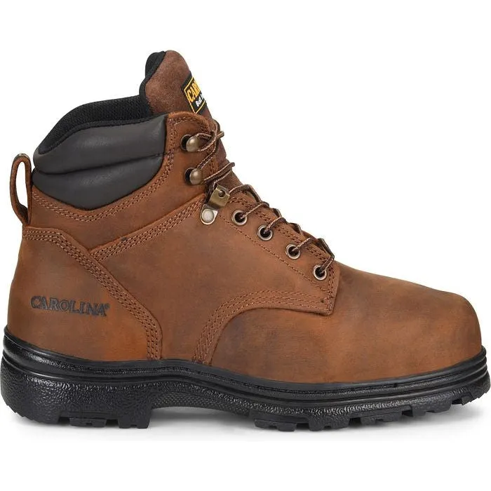 Carolina Men's Foreman 6" Steel Toe Waterproof Metguard Work Boot -Brown- CA3527