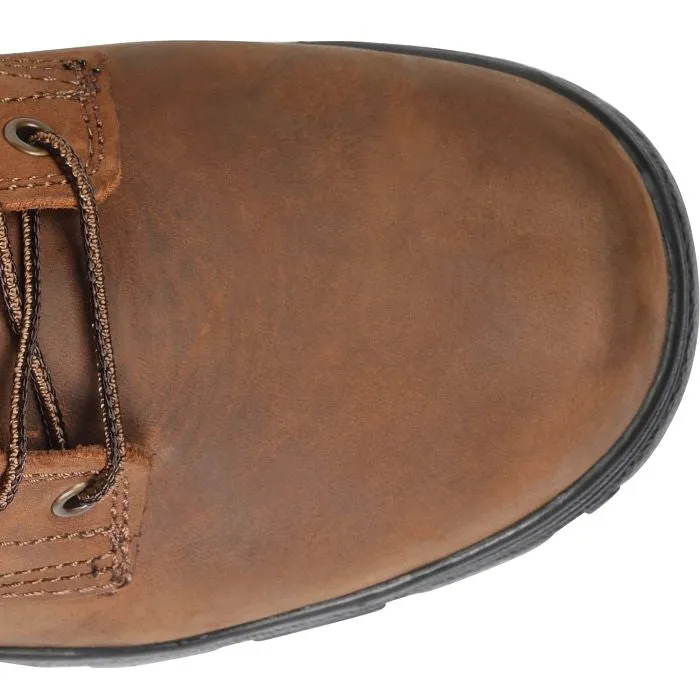 Carolina Men's Foreman 6" Steel Toe Waterproof Metguard Work Boot -Brown- CA3527