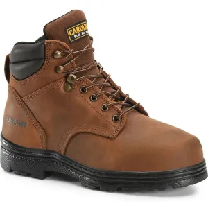 Carolina Men's Foreman 6" Steel Toe Waterproof Metguard Work Boot -Brown- CA3527