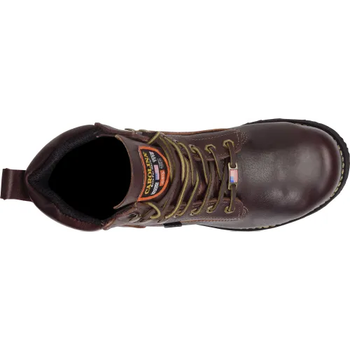 Carolina Men's INT 2.0 6" Steel Toe Internal Metguard Work Boot - Brown - CA517