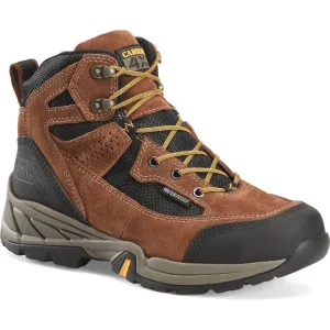 Carolina Men's Limestone 6" Steel Toe Waterproof Hiker Work Shoe Brown- CA5546