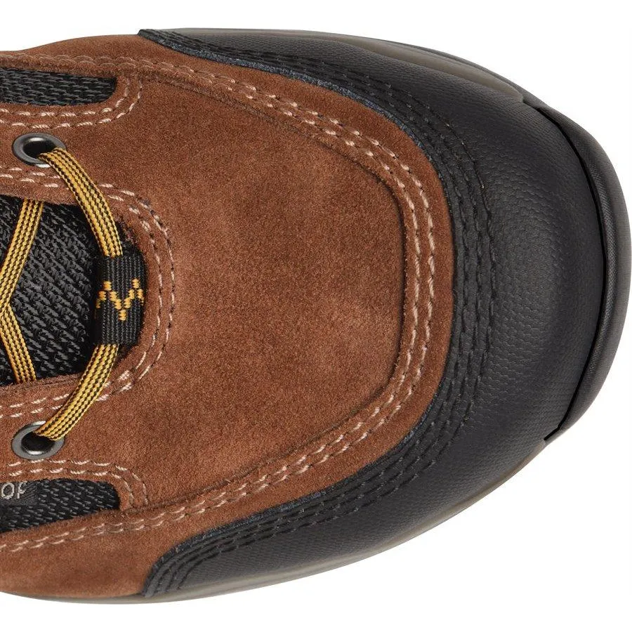 Carolina Men's Limestone 6" Steel Toe Waterproof Hiker Work Shoe Brown- CA5546