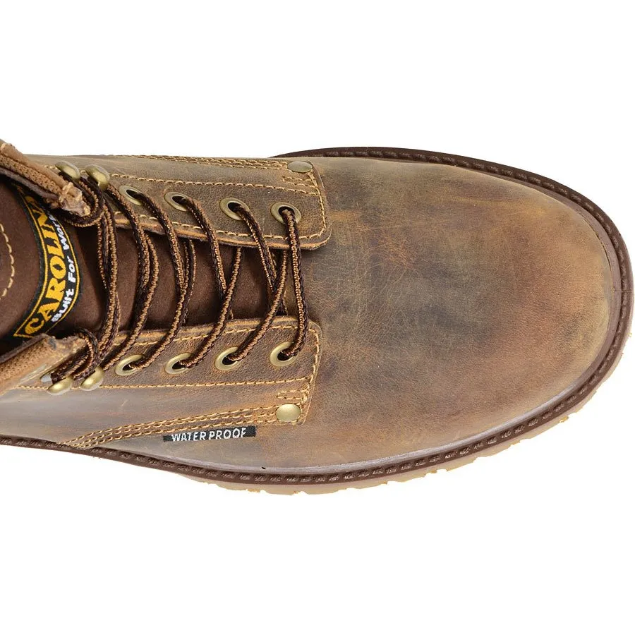 Carolina Men's Marlboro Lo 6" Steel Toe Waterproof Work Boot - Brown - CA7558