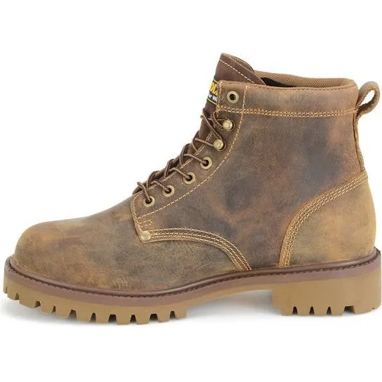 Carolina Men's Marlboro Lo 6" Steel Toe Waterproof Work Boot - Brown - CA7558