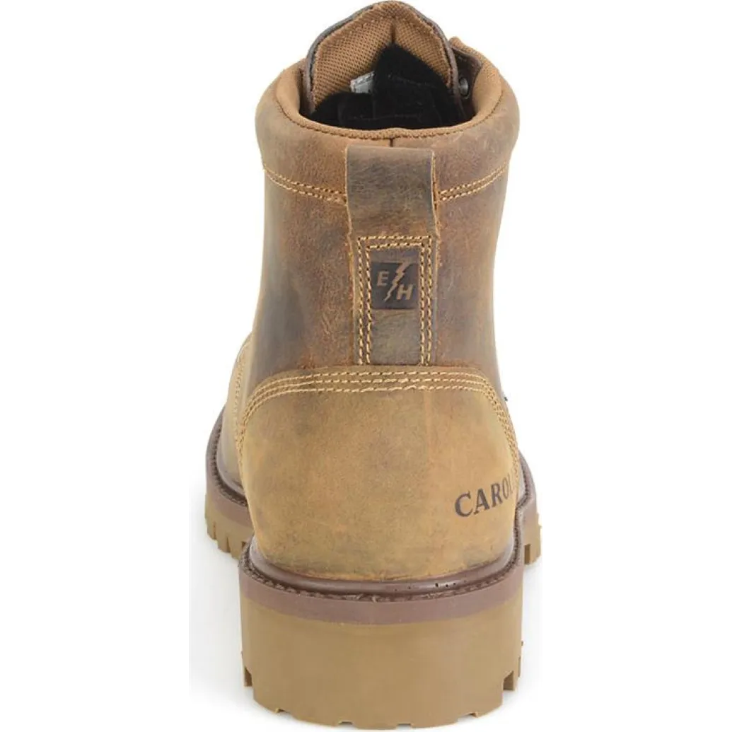 Carolina Men's Marlboro Lo 6" Steel Toe Waterproof Work Boot - Brown - CA7558
