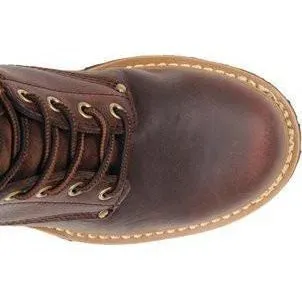 Carolina Women's Elm 8" Steel Toe Logger Work Boot - Brown - CA1421