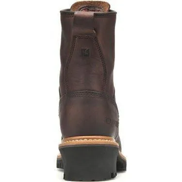 Carolina Women's Elm 8" Steel Toe Logger Work Boot - Brown - CA1421