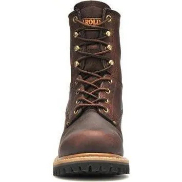 Carolina Women's Elm 8" Steel Toe Logger Work Boot - Brown - CA1421
