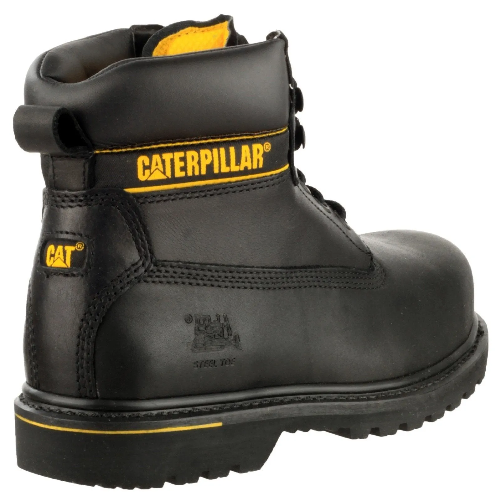 Caterpillar NEW Holton S3 Wide-Fit Safety Boots | Steel Toe Cap