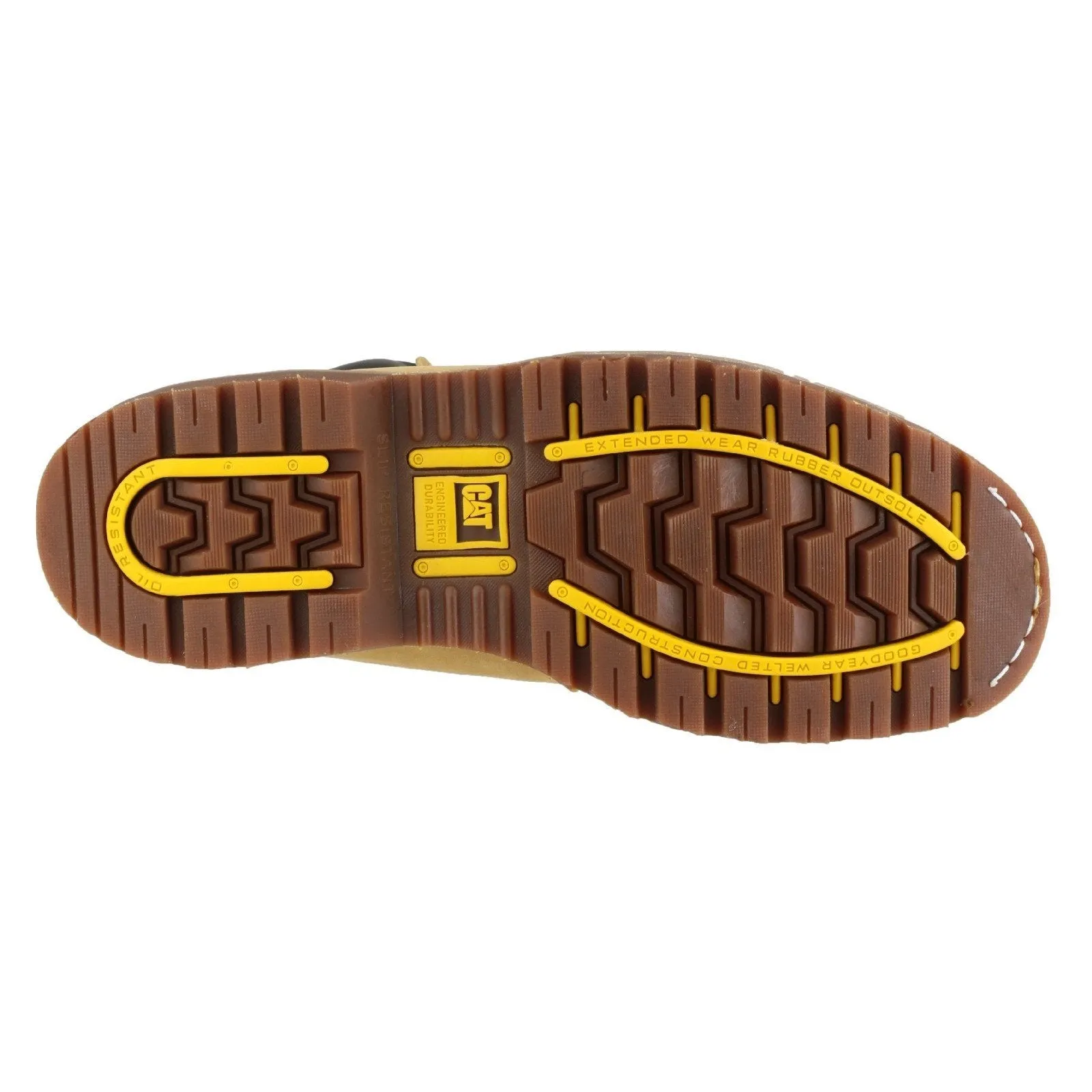 Caterpillar NEW Holton S3 Wide-Fit Safety Boots | Steel Toe Cap