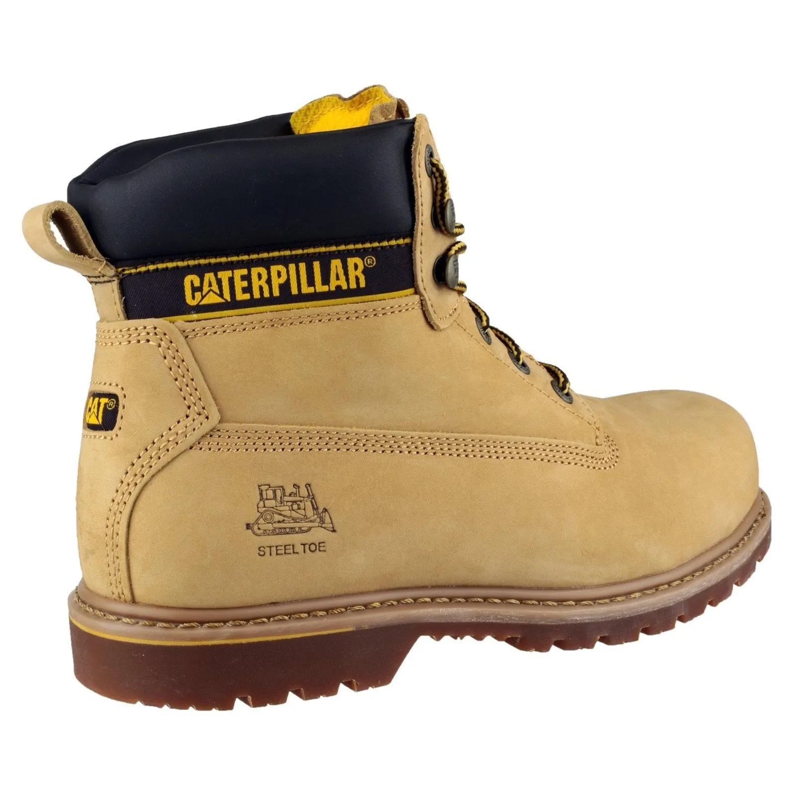 Caterpillar NEW Holton SB Wide-Fit Safety Boots | Steel Toe Cap