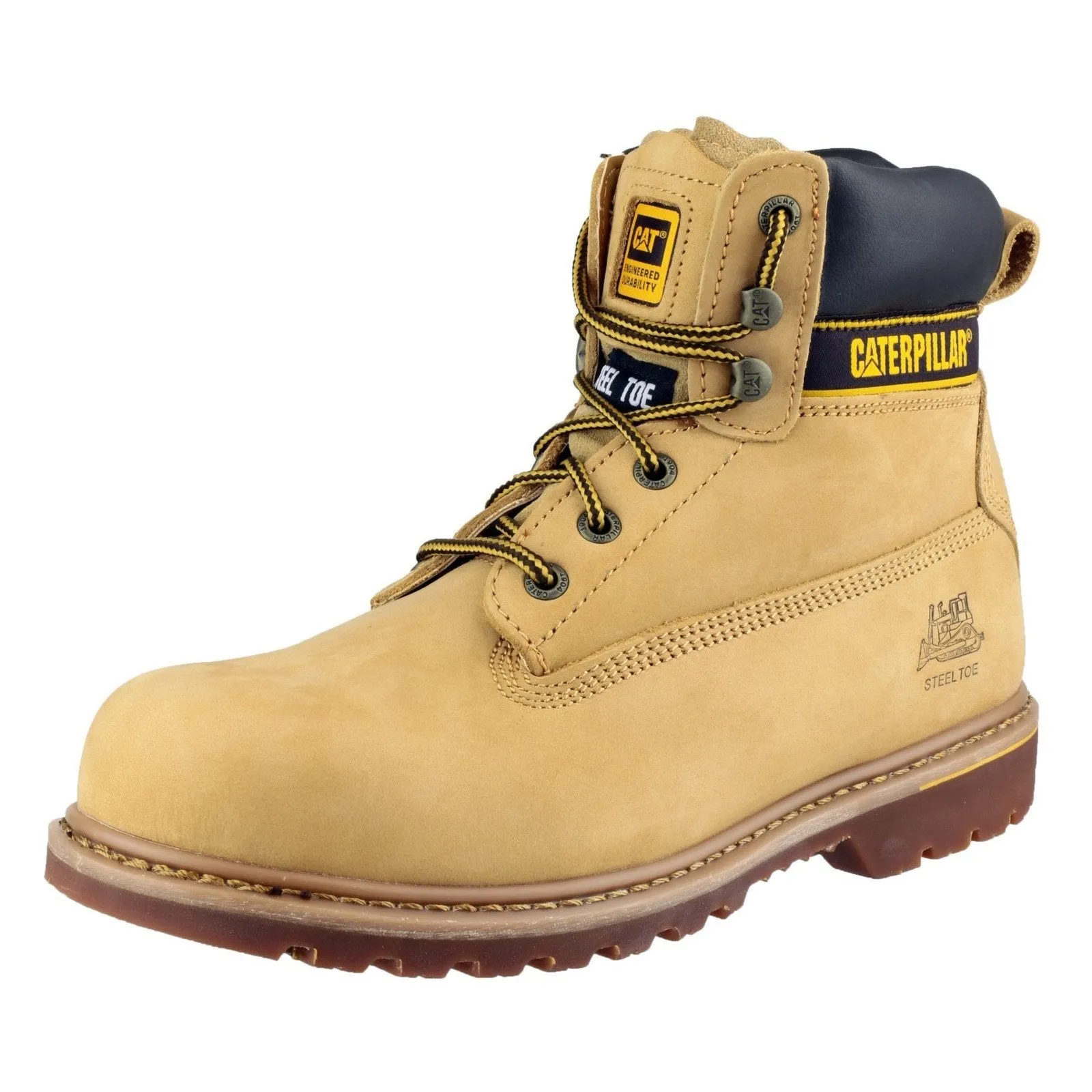 Caterpillar NEW Holton SB Wide-Fit Safety Boots | Steel Toe Cap