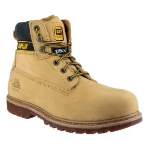 Caterpillar NEW Holton SB Wide-Fit Safety Boots | Steel Toe Cap