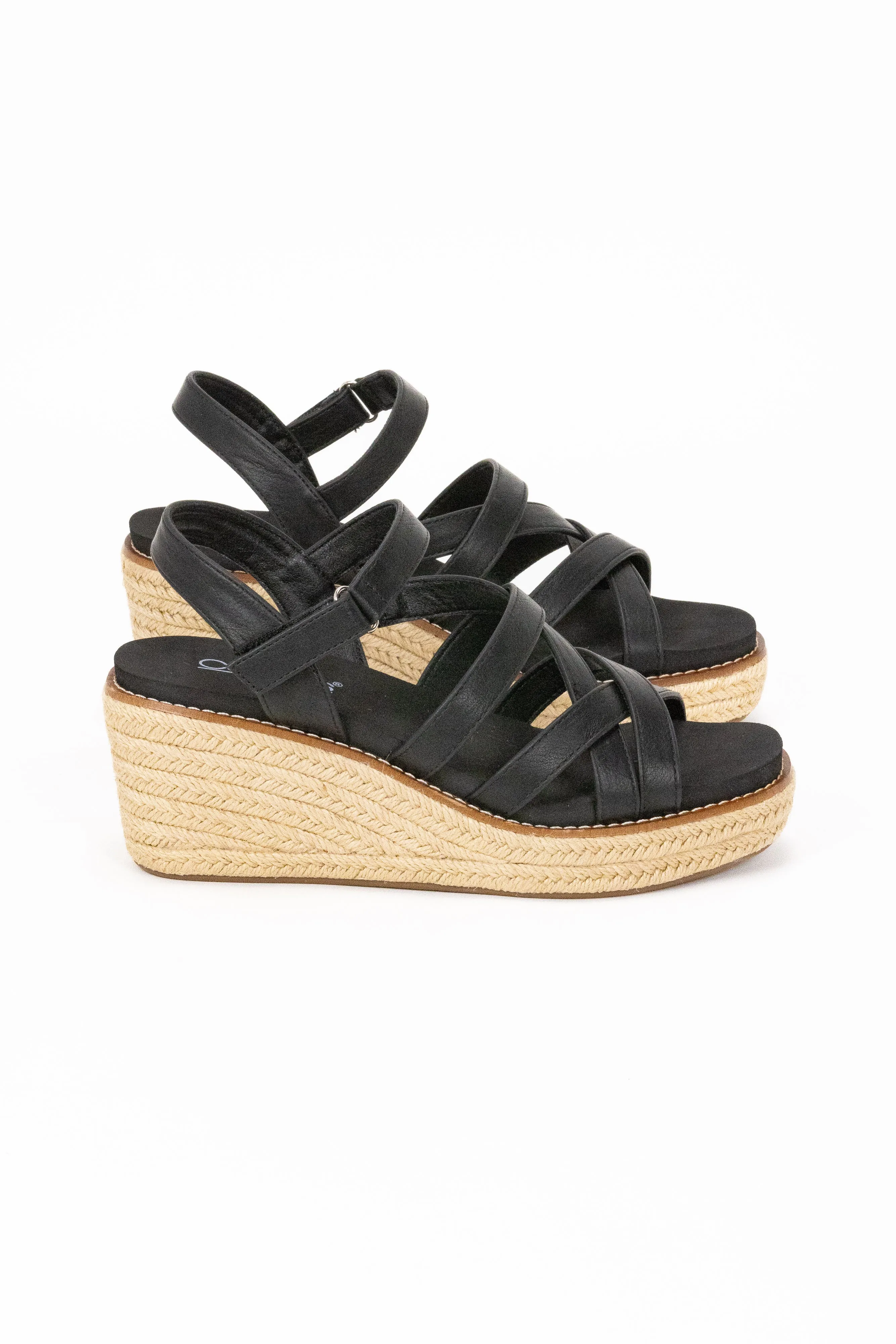 Corky's All Nighter Women's Strappy Wedge Sandals