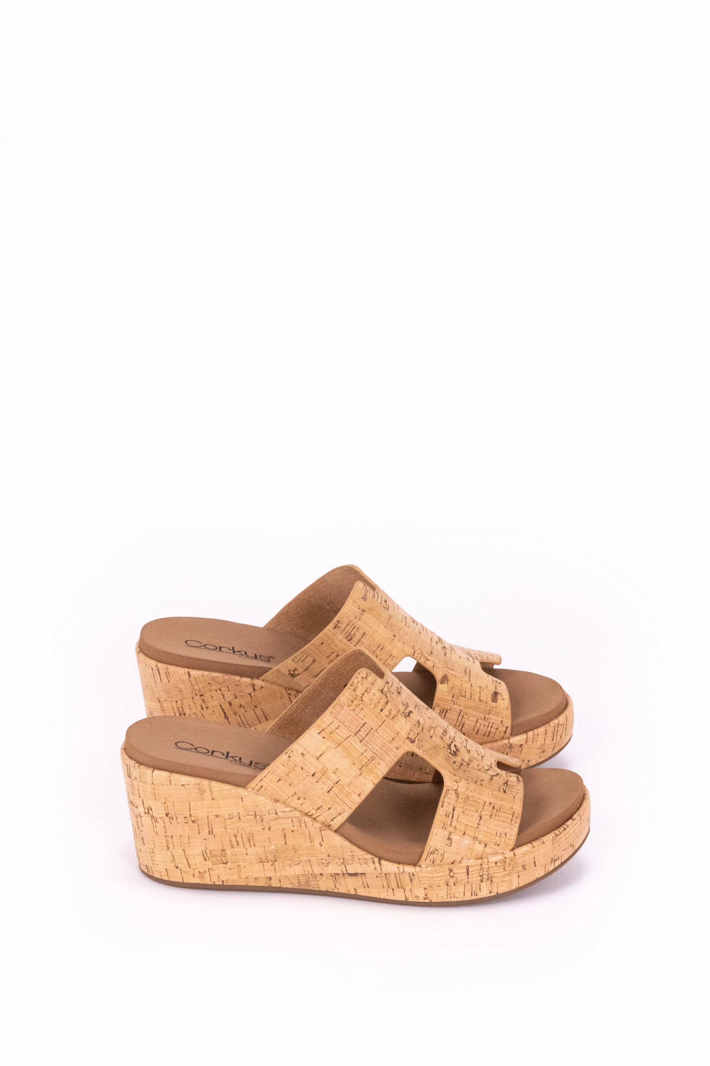 Corky's Pucker Up Women's Cork Style Wedge Sandals