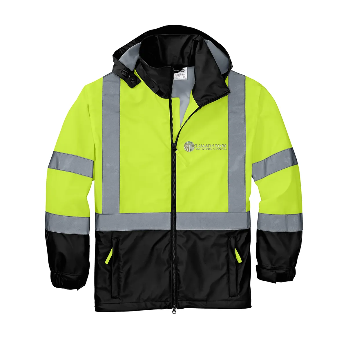 CornerStone Safety Hi-Vis Windbreaker Jacket, ANSI 107 Class 3