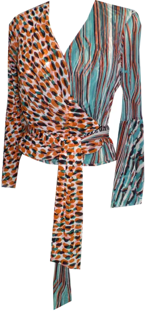 Costa Del Sol Wrap Around Top