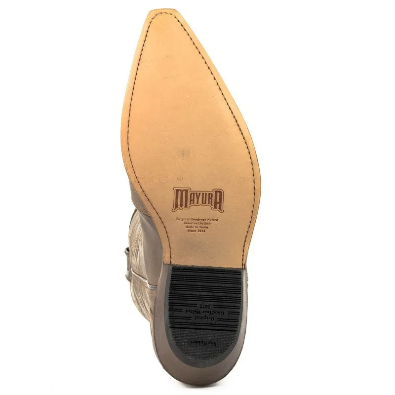 Cowboy Boots for Women and Men Handcrafted Brown Leather 17 Texanas