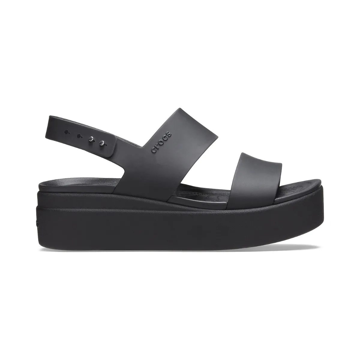 Crocs Brooklyn Low Wedge Women Sandals - BLK