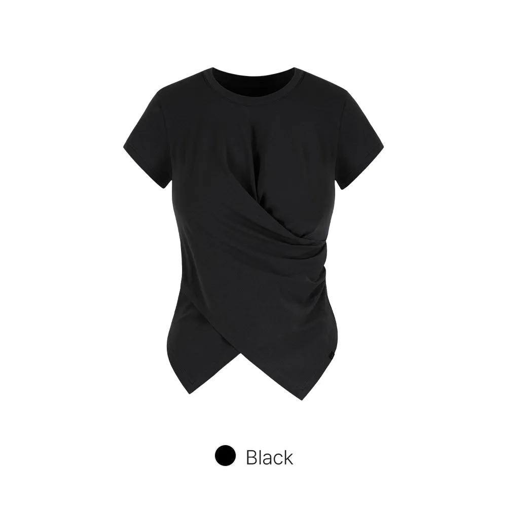 Cross Wrap Short Sleeve