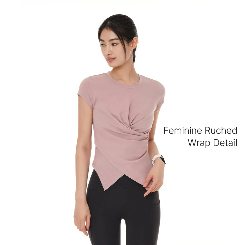Cross Wrap Short Sleeve