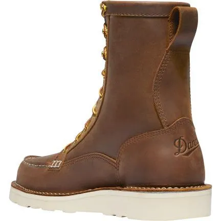 Danner Bull Run 8 Inch Steel Toe USA Made Work Boots - Wedge Boot 15542