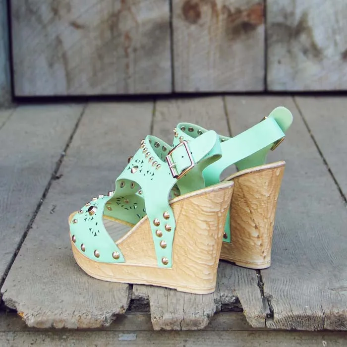 Dewmist Wedge Sandals