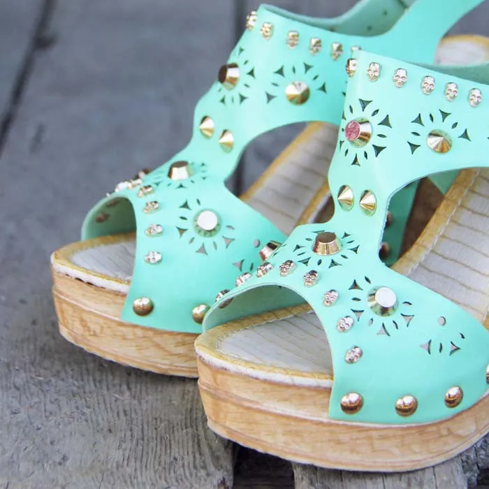Dewmist Wedge Sandals