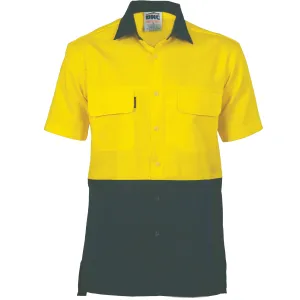 DNC HiVis 3 Way Cool-Breeze Cotton Shirt - short sleeve 3937