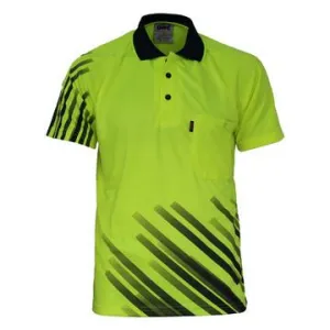 Dnc Hivis Sublimated Stripe Polo (3565)