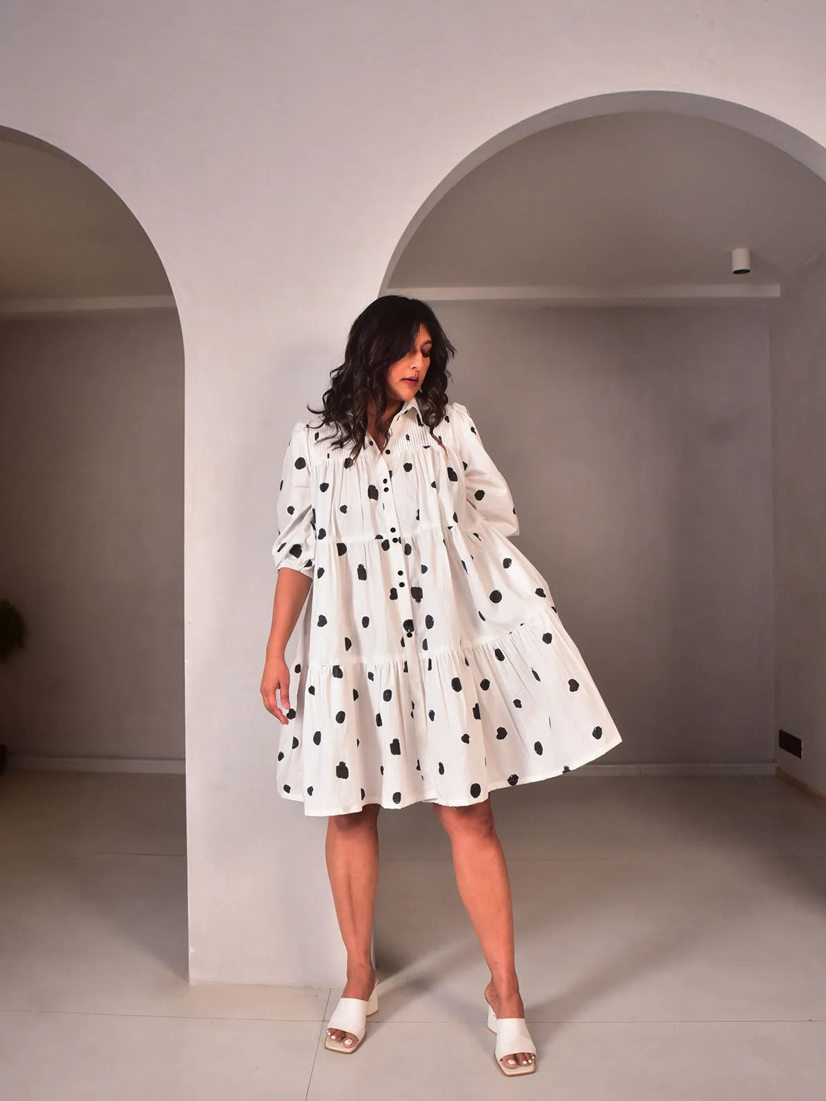 Dottie Button-down Dress