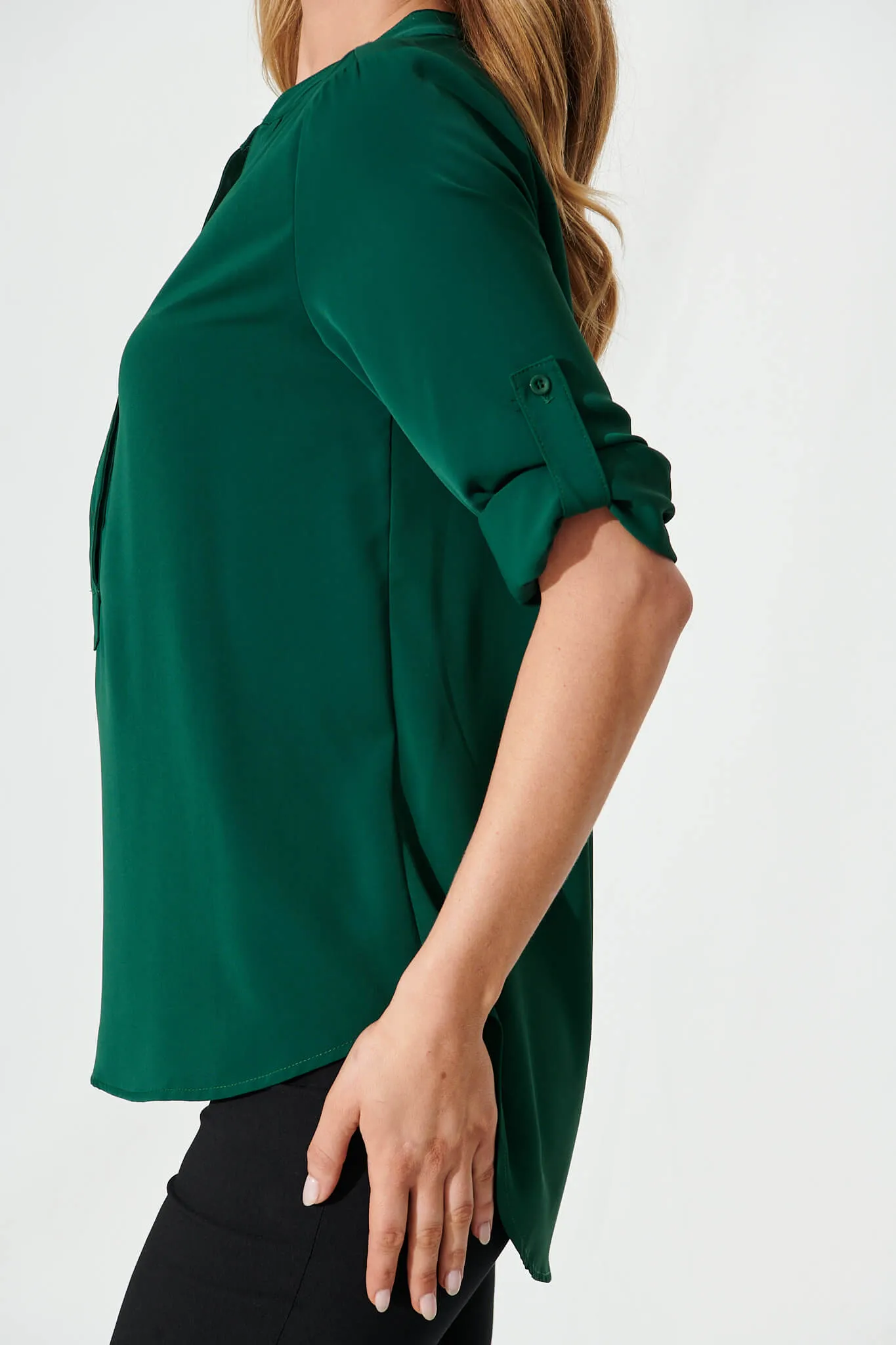 Emerald Green Blouse