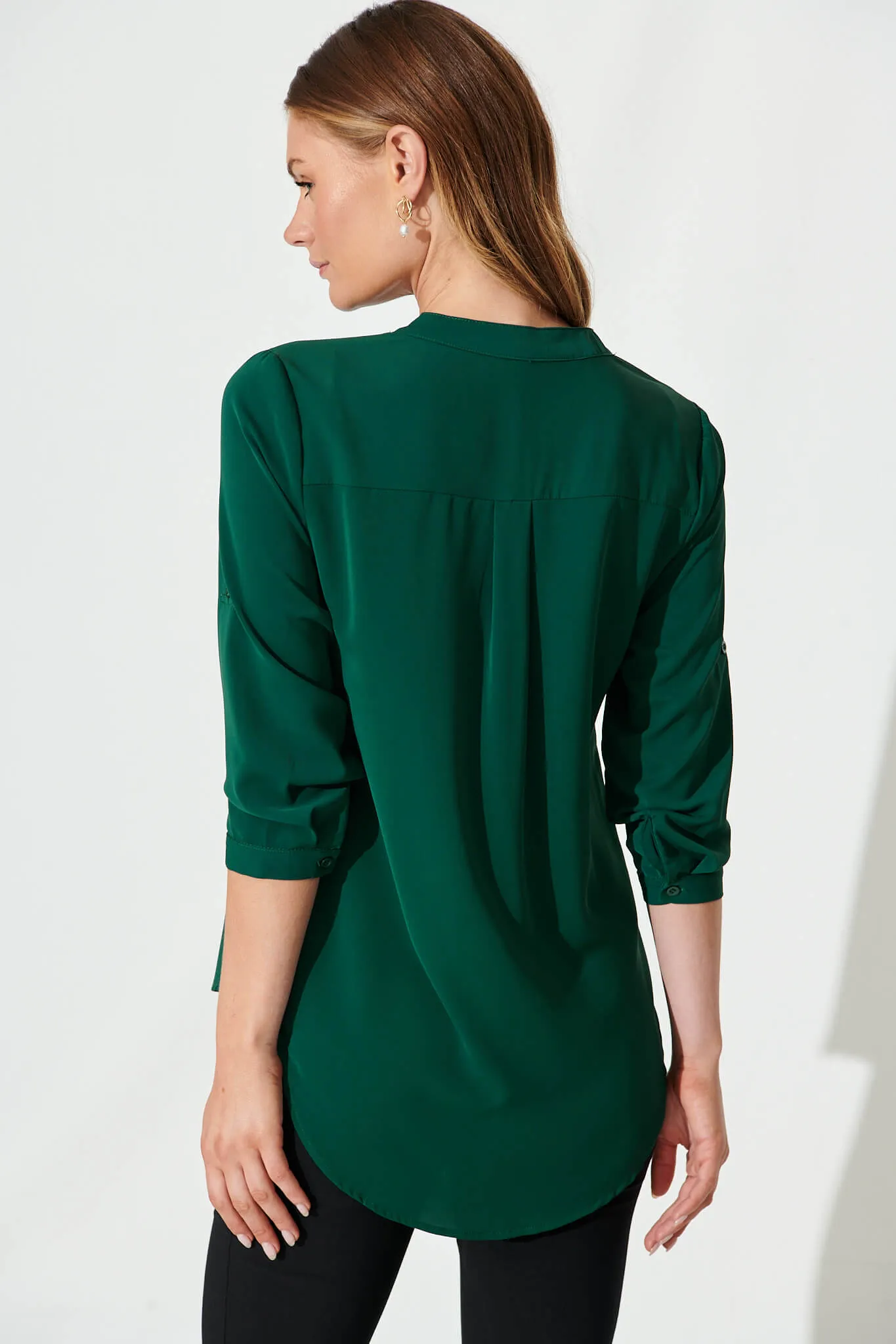 Emerald Green Blouse