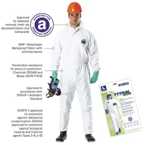 Esko Titan 380 Disposable Coveralls