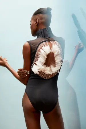 Feather Circuit Bodysuit - MADE TO ORDER