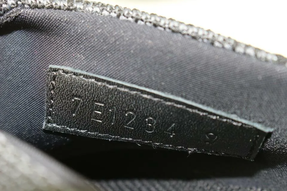 Fendi Mens 9EU Black Slip-On Logo Calfskin Mesh Low Top Sneakers 7E1234