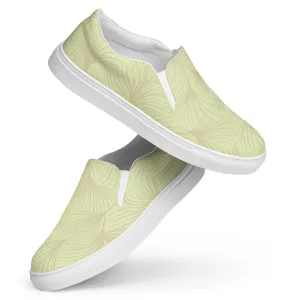 Fern Foliage - Women’s slip-on sneakers