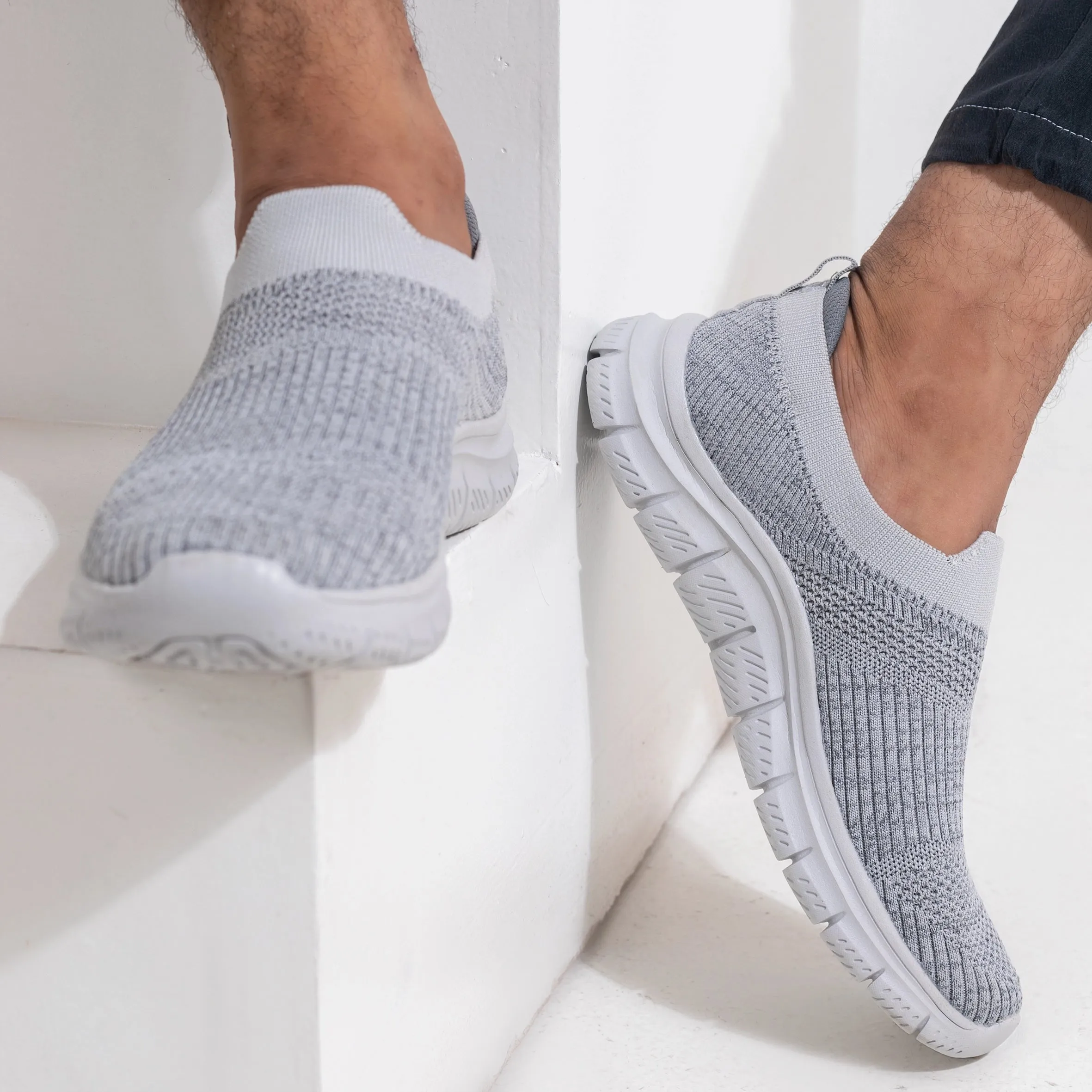 FlexiStride Slip on men sneaker | Grey