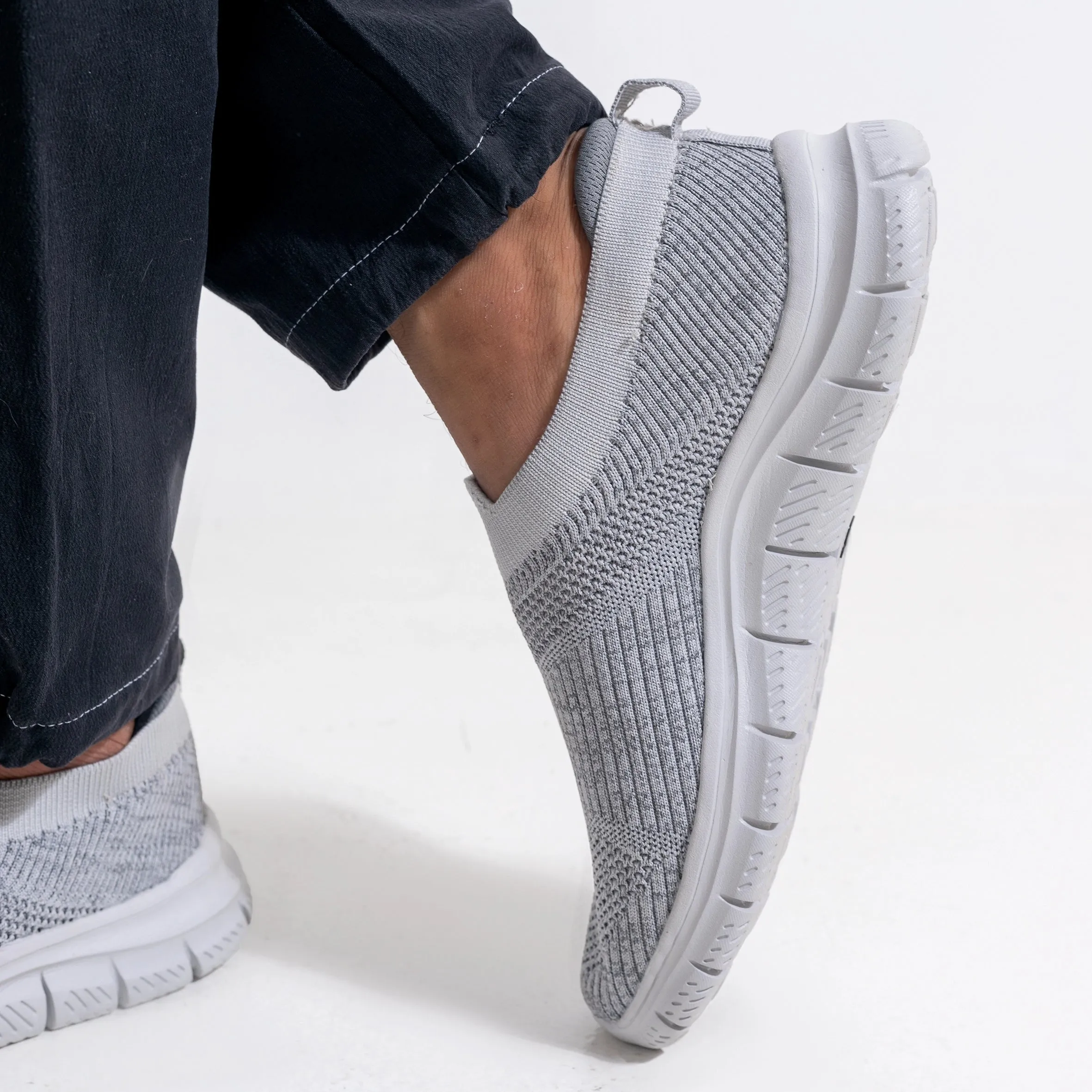 FlexiStride Slip on men sneaker | Grey