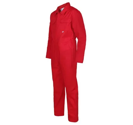 Fort Kids Tearaway Junior Farm Work Play Coverall -RED