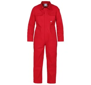 Fort Kids Tearaway Junior Farm Work Play Coverall -RED