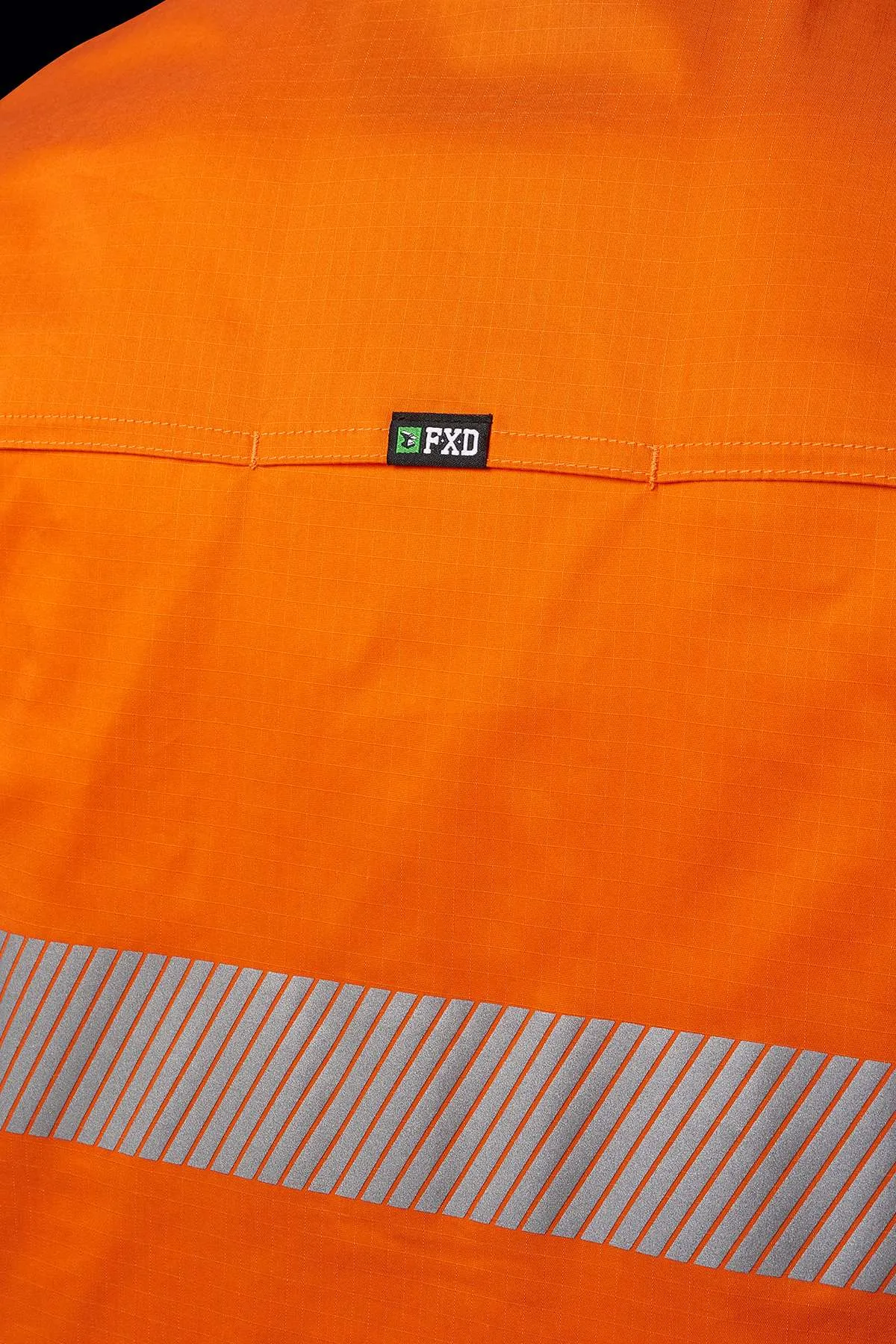 FXD LSH-2T Stretch Taped Hi Vis Long Sleeve Work Shirt