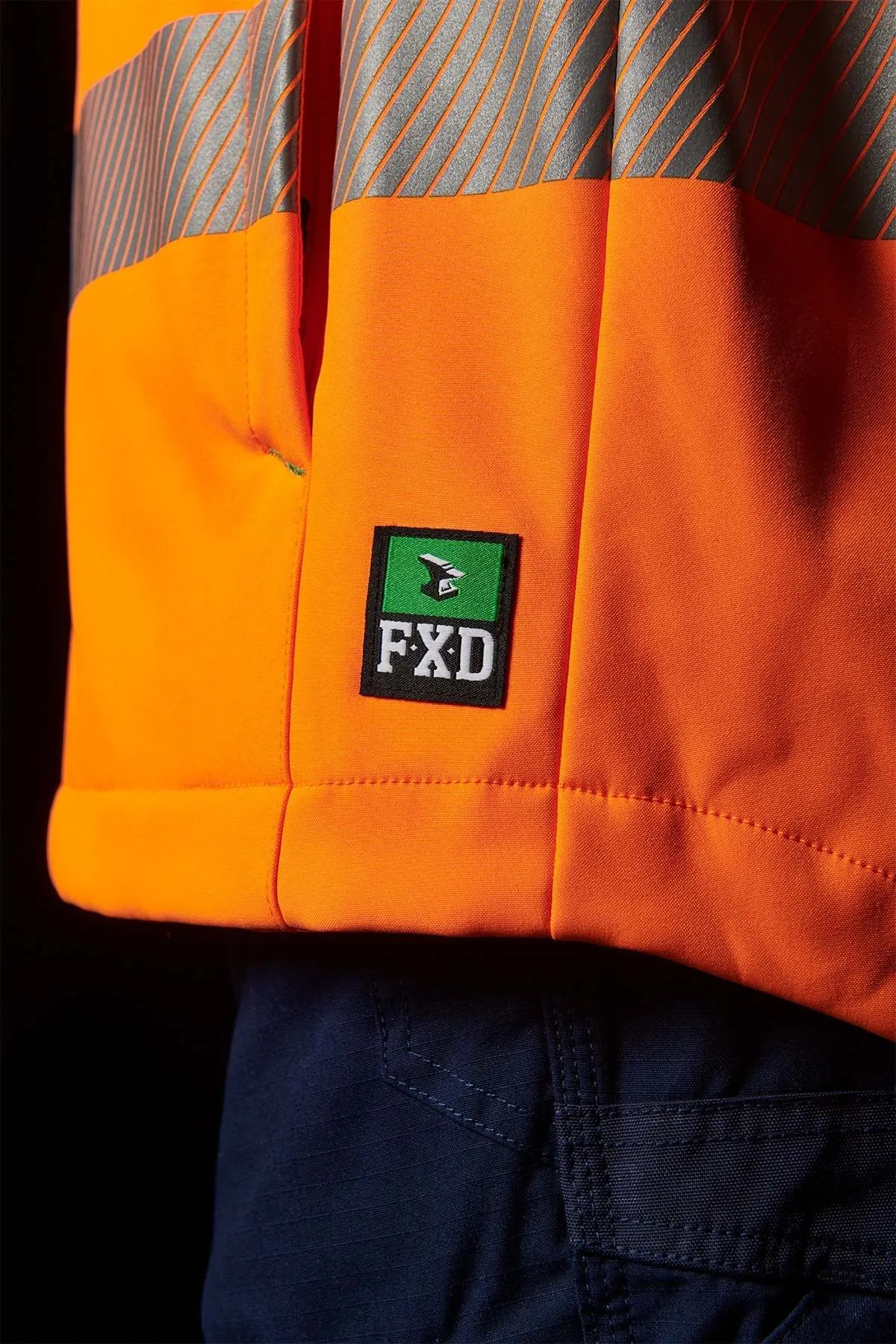 FXD WO-3T Hi Vis Soft Shell Work Jacket